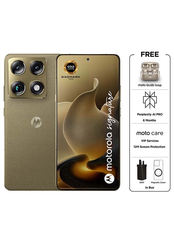 Signature Dual SIM 5G Martini Olive 16GB RAM…