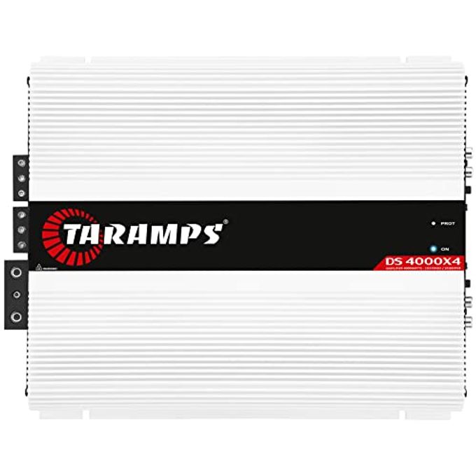 Compare Taramps Ds 4000X4 1 Ohm 4000 Watts Rms 4 Channels Of 1000X4 Watts Car Audio Amplifier Class D Full Range Crossover Fixed Rca  High Level Input System at KSA Price