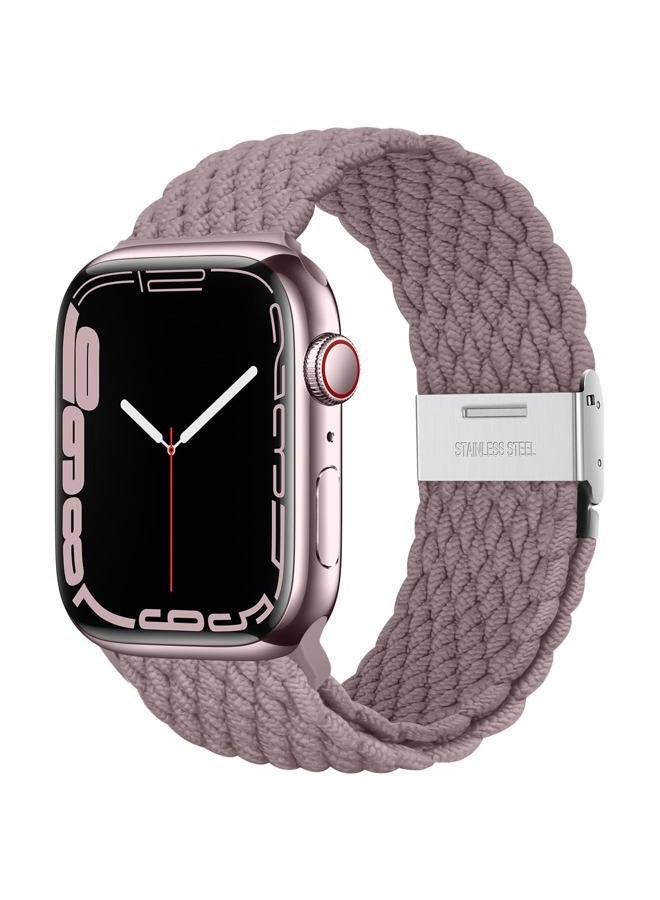 Compare Compatible with Apple Watch Band 38mm 40mm 41mm 42mm 44mm 45mm 46mm 49mm for Women Men,Sport Solo Loop Strap Stretchy Nylon Braided Wristband for iWatch Series 10 9 8 7 6 SE 5 4 3 Ultra 2 1 at KSA Price