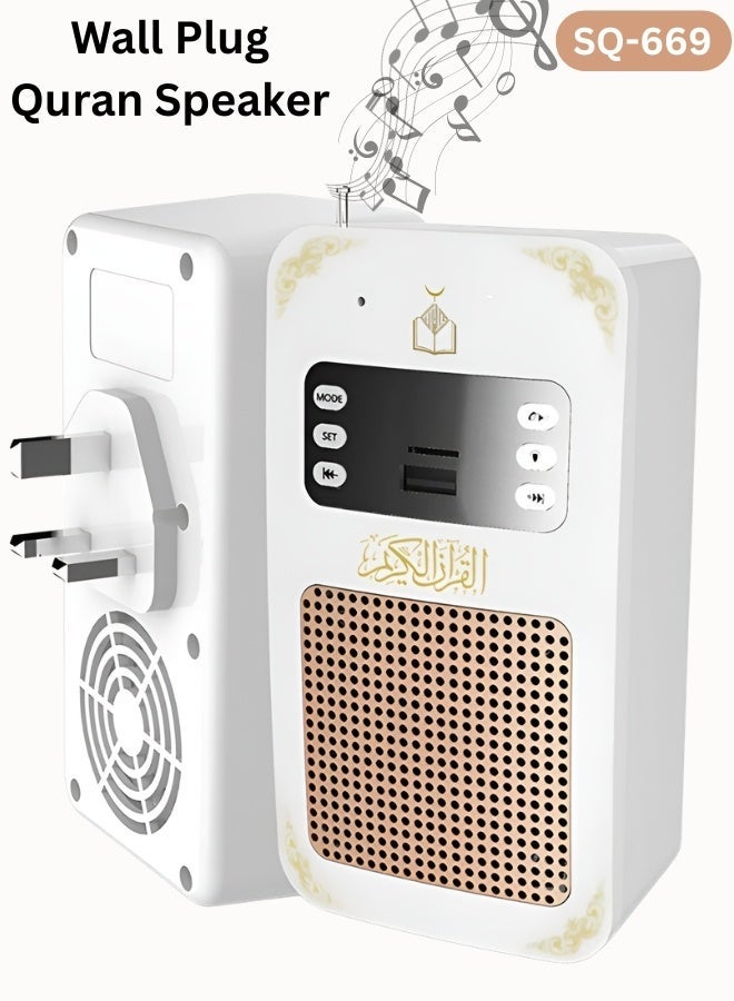 Bluetooth Quran Speaker, Wall Plug Quran Speaker App…