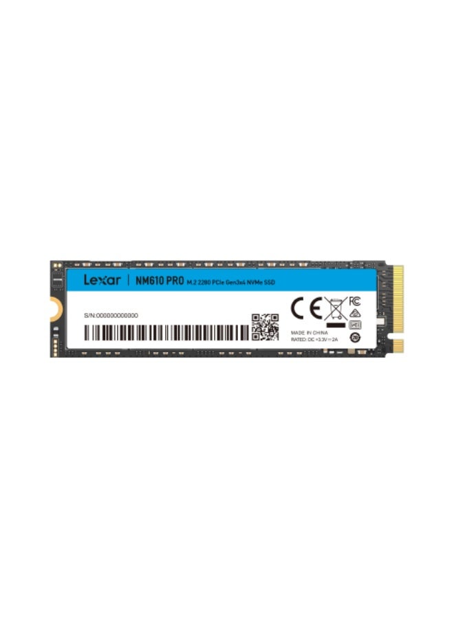 NM610PRO SSD, M.2 2280 PCIe Gen3x4 NVMe 1.4…