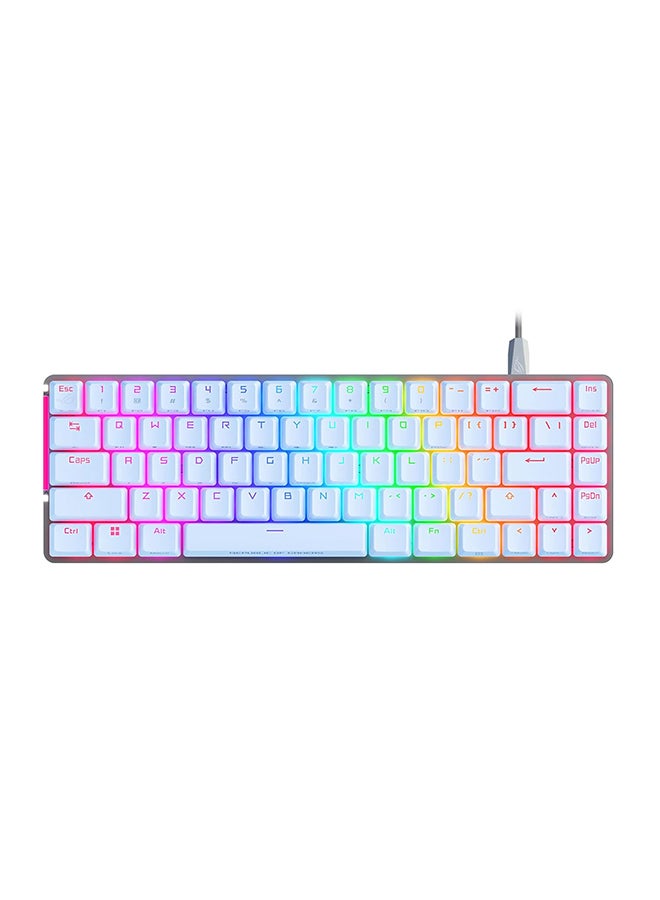 Compare ROG Falchion Ace 65% RGB Compact Gaming Mechanical Keyboard, Lubed ROG NX Red Switches And Switch Stabilizers, SoundDampening Foam, PBT Keycaps, Wired with KVM, Three Angles, Cover Case at KSA Price