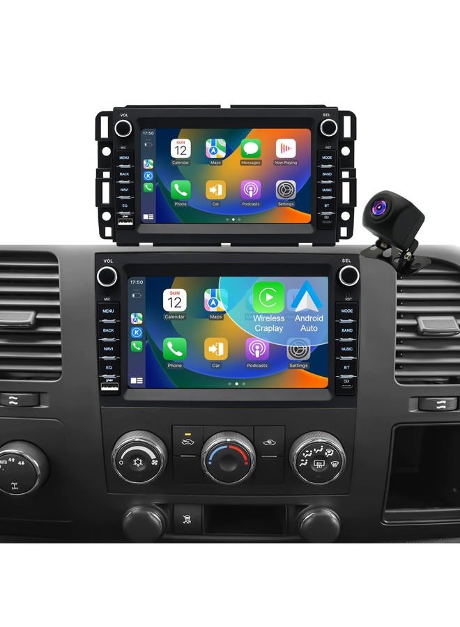 Compare Car Radio for Chevrolet Chevy Silverado 150025003500 20072013, Tahoe 20072014, GMC Sierra 150025003500 20072013, Yukon 20072014, Hummer H2 Buick Enclave, Touch Screen Stereo Wireless Carplay at KSA Price