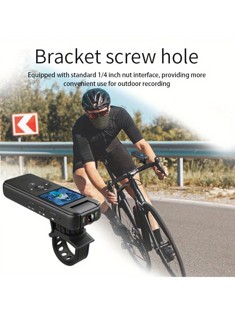 4K Portable Video Camera Recorder, Motorcycle Driving…