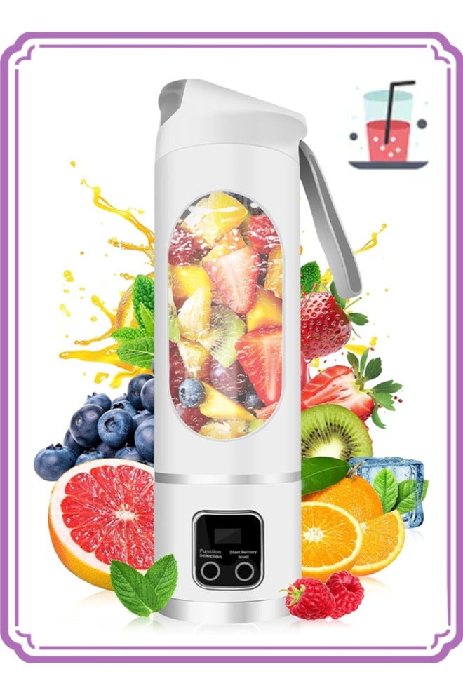 Compare Portable Blender Electric Juicer Fruit Mixers  Rechargeable Smoothie Mini Blender Personal Juicer at KSA Price