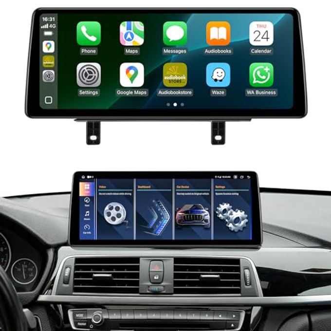 Compare 12.3 Inch Android 13 Car Stereo For Bmw Carplay Screen 34 Series Nbt System 20132016 | 4G Ram+64G Rom | Wireless CarplayAndroid Auto | 2400 * 900 Resoluton Ips Touch Screen | Retain Idrive at KSA Price