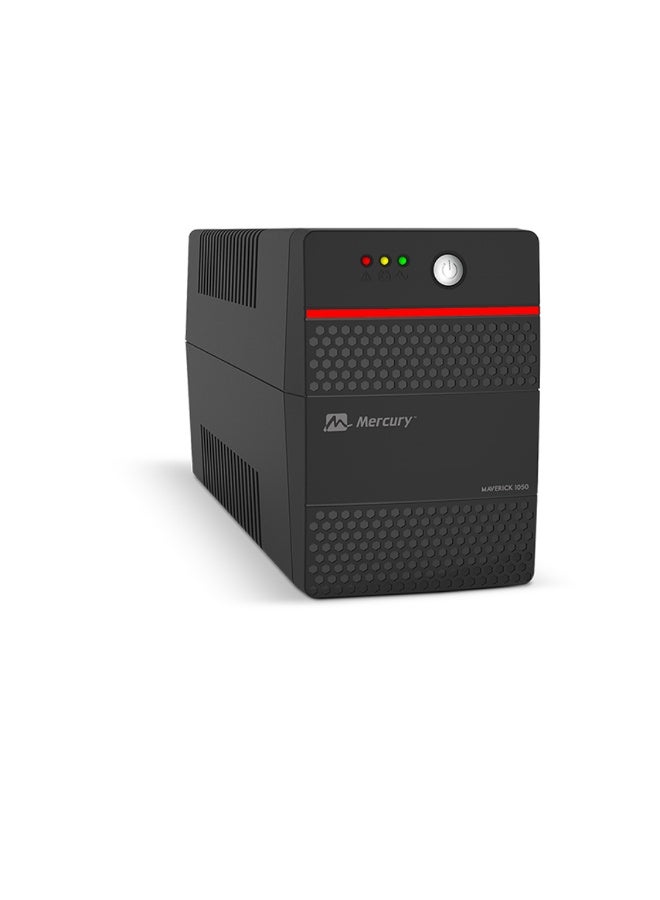 Compare Mercury Maverick 1050VA630W UPS, Offline Power Supply, 2 Universal Sockets, 9Ah Battery at KSA Price