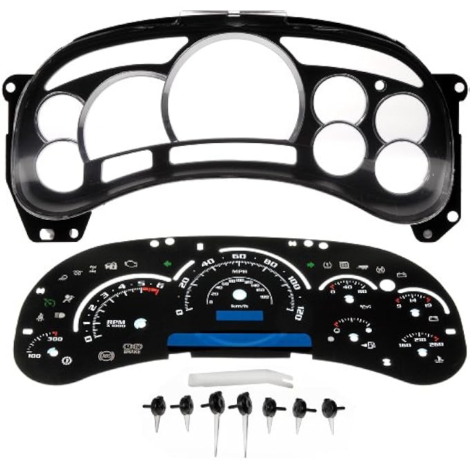 Compare 100104B Instrument Cluster Upgrade Kit Compatible With Select ChevroletGmc Models at KSA Price