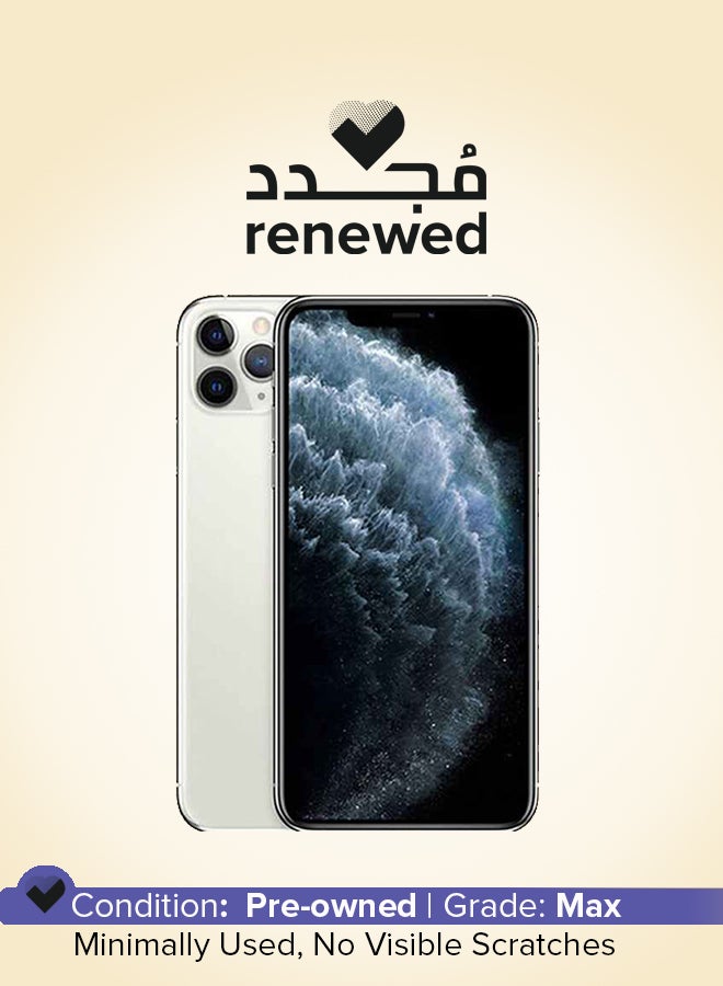 Renewed - iPhone 11 Pro 64GB Silver 4G…