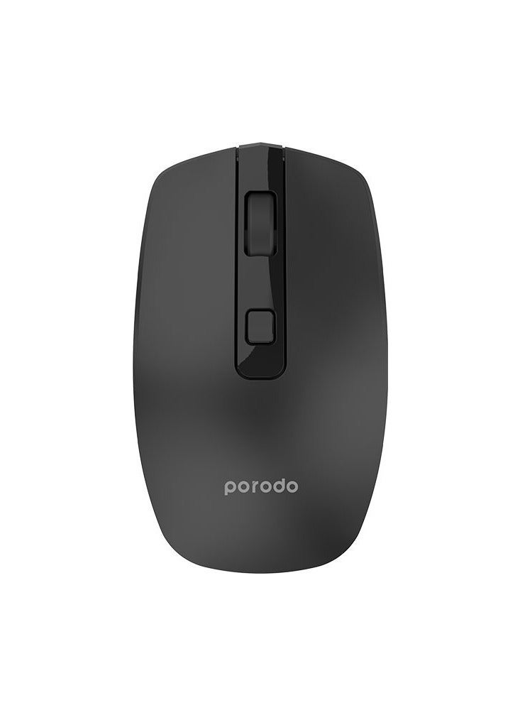 Compare 2.4G Wireless and Bluetooth Rechargeable Mouse DPI 1600  Black at KSA Price