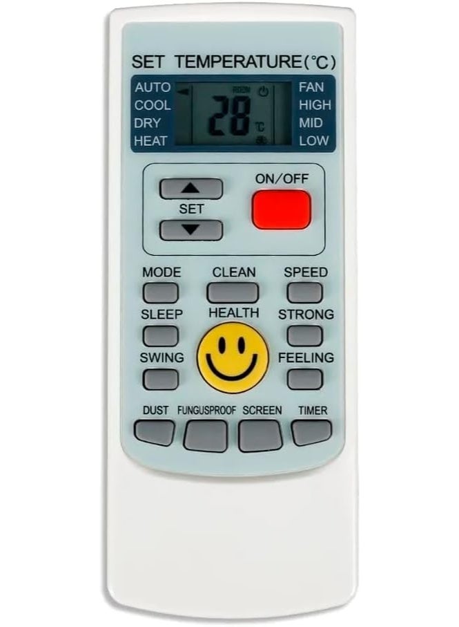 Compare Universal Replacement Air Conditioner Remote Control YKRH209E AUX009 at KSA Price