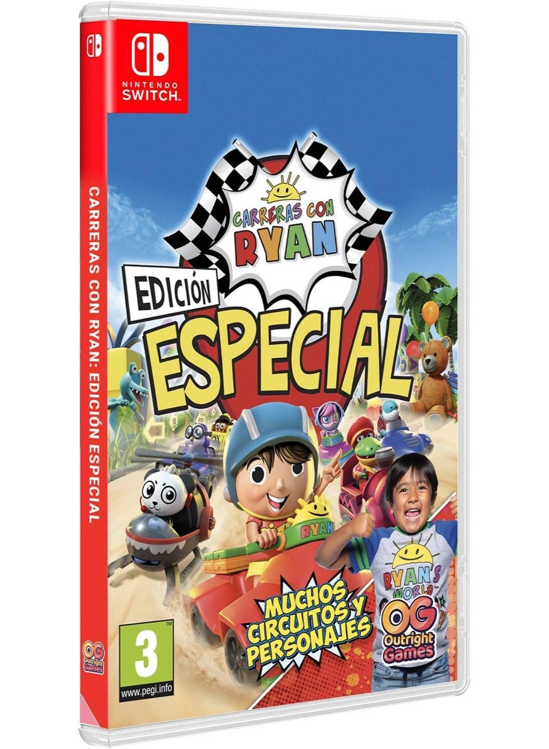 Compare Race with Ryan: Road Trip Deluxe Edition  Nintendo Switch Multilanguage  nintendo_switch at KSA Price