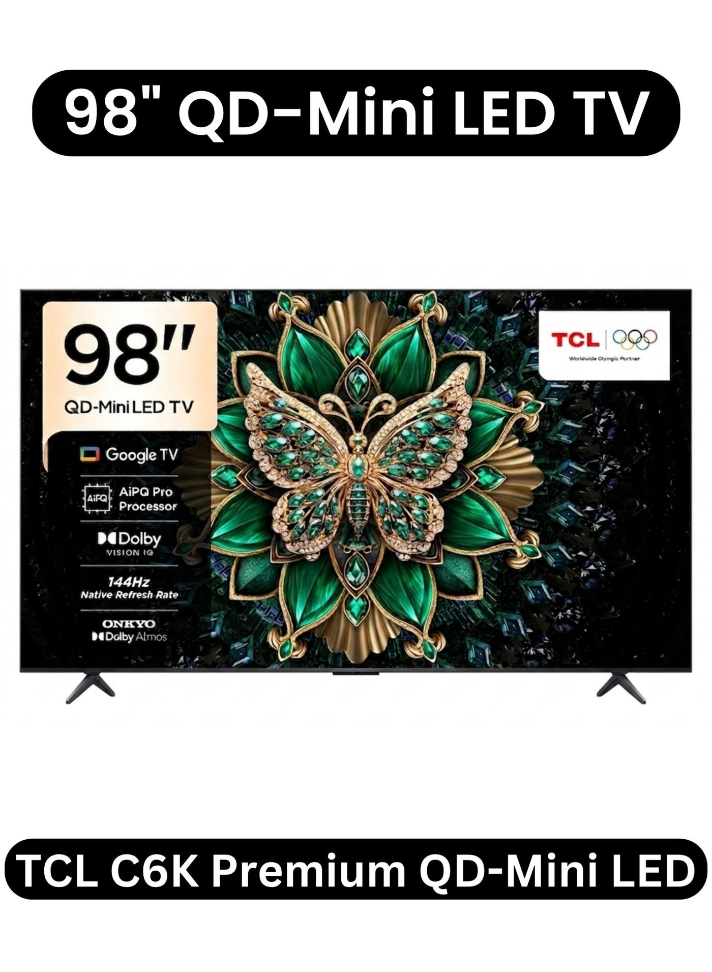 98-inch C61K Premium QD-Mini LED Smart TV (2026…