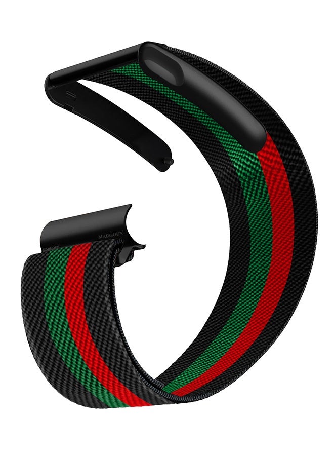 Compare Nylon Replacement Wristband for Whoop MG – Waterproof  Lightweight  Adjustable Fitness Strap  Red Green at KSA Price