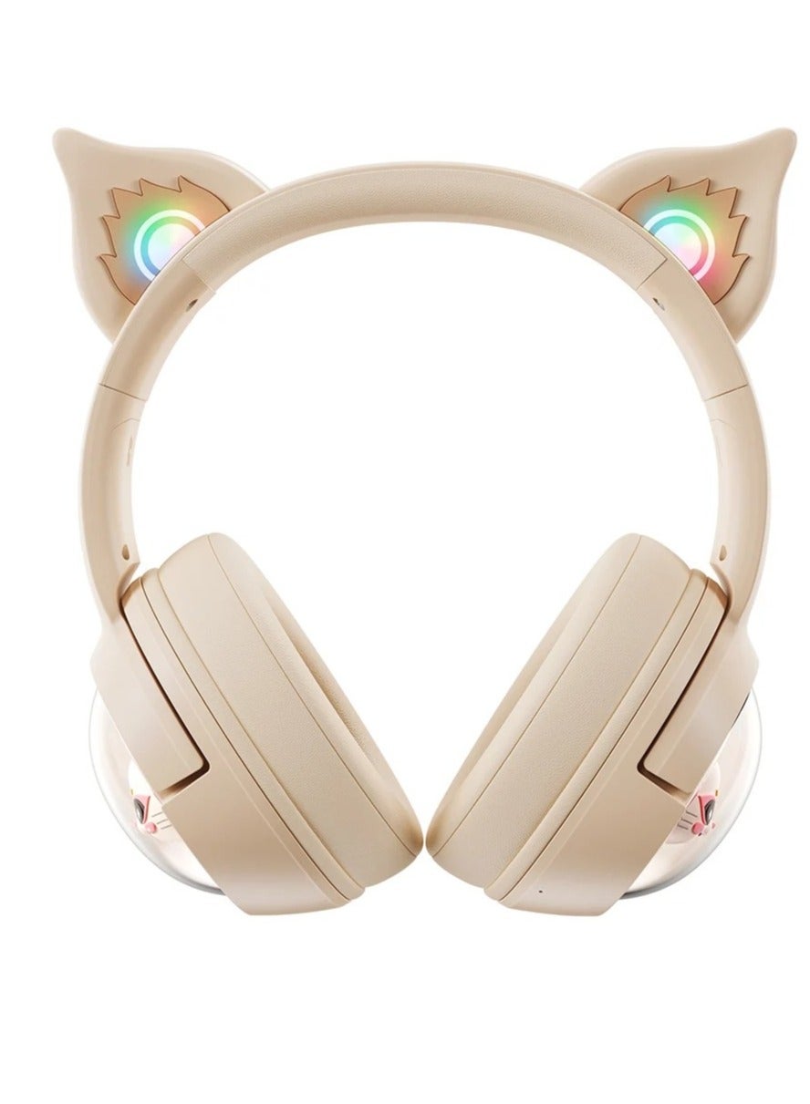 Compare Wireless RGB Gaming Headset with Cat Ears Dynamic Lighting & Superior Sound at KSA Price