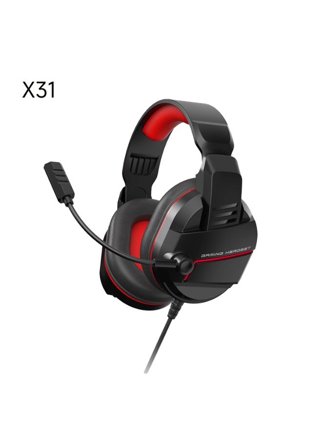Compare DUDAO X31R 3.5MM + USB GAME HEADPHONE RED at KSA Price
