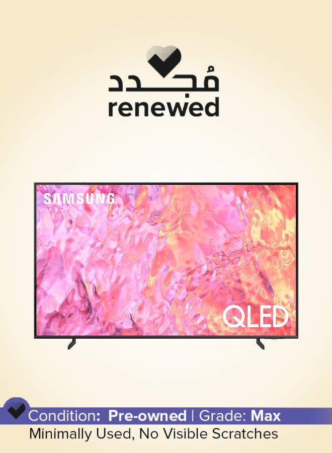 Compare Renewed  70Inch Class QLED 4K Q60C Series Quantum HDR Smart TV 70Q60C Black at KSA Price
