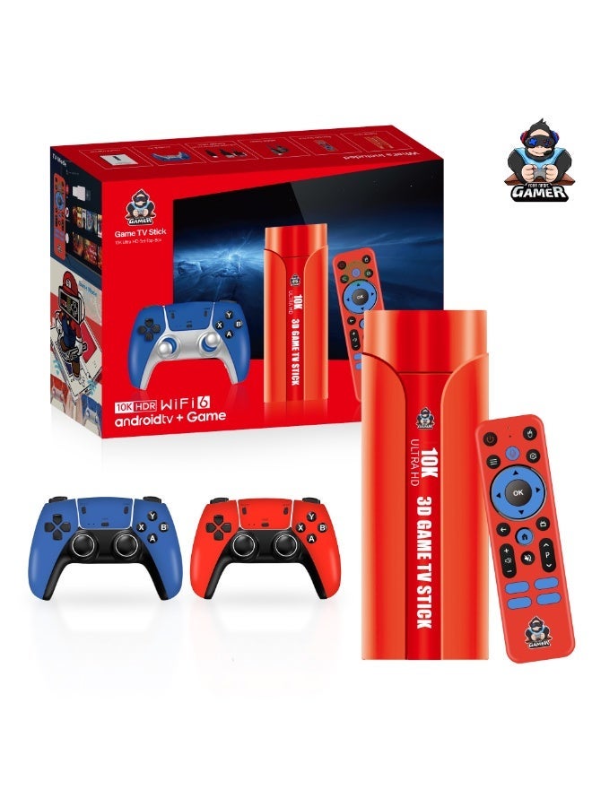 Compare Game console G1 Game Stick, which is a 2in1 Android TV stick and retro video at KSA Price
