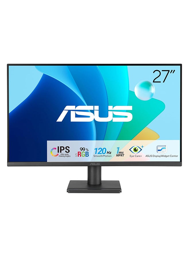 Compare 27 inch FHD 1920x1080 IPS Eye Care Monitor – 120Hz Refresh Rate, 1ms MPRT, 99% sRGB, FlickerFree, Low Blue Light, HDMI & VGA, 300cdm² Brightness, 1500:1 Contrast Ratio, VESA Mountable, TÜV Rheinland Certified, Tilt Adjustable, Builtin DisplayWidge at KSA Price