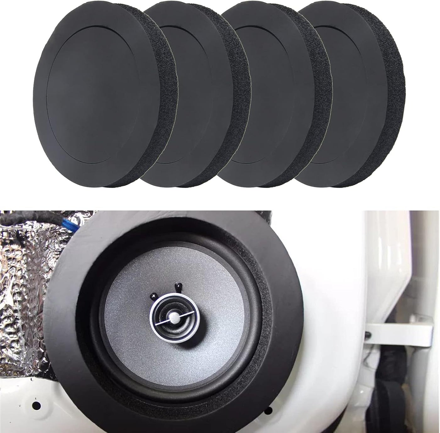 Compare AngleKai 6.5 Foam Speaker Enhancer Kit at KSA Price