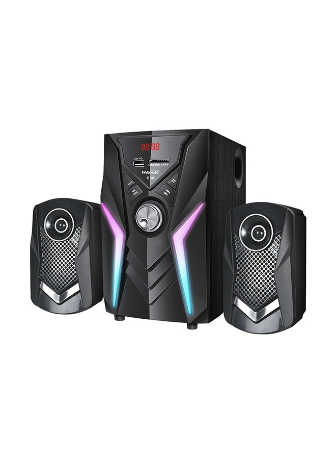 E30 2.1 Wired Channel Speaker System, 40W Subwoofer…