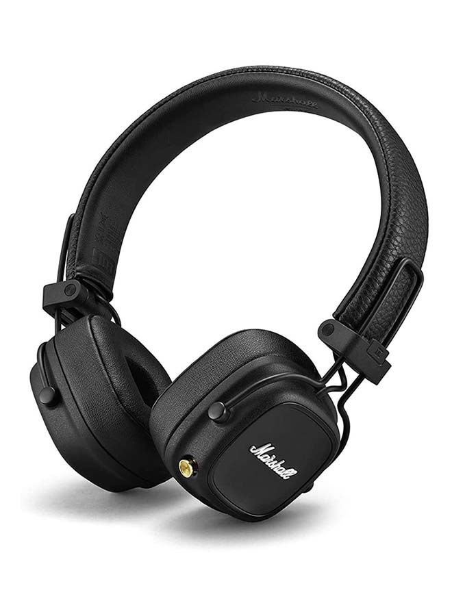 Compare Major IV Foldable Bluetooth WiredWireless 80+ Hours of Playtime Headphones Black at KSA Price