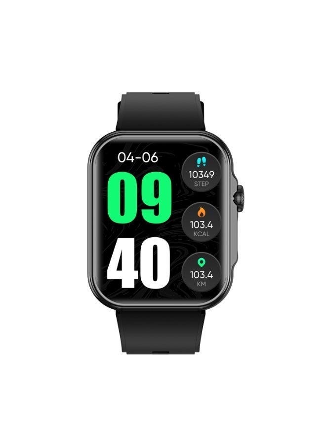 Compare Unisex Smart Watch with Bluetooth Calling, 2.02” HD Large Screen, Health Monitoring, Sports Modes, Waterproof Smartwatch at KSA Price