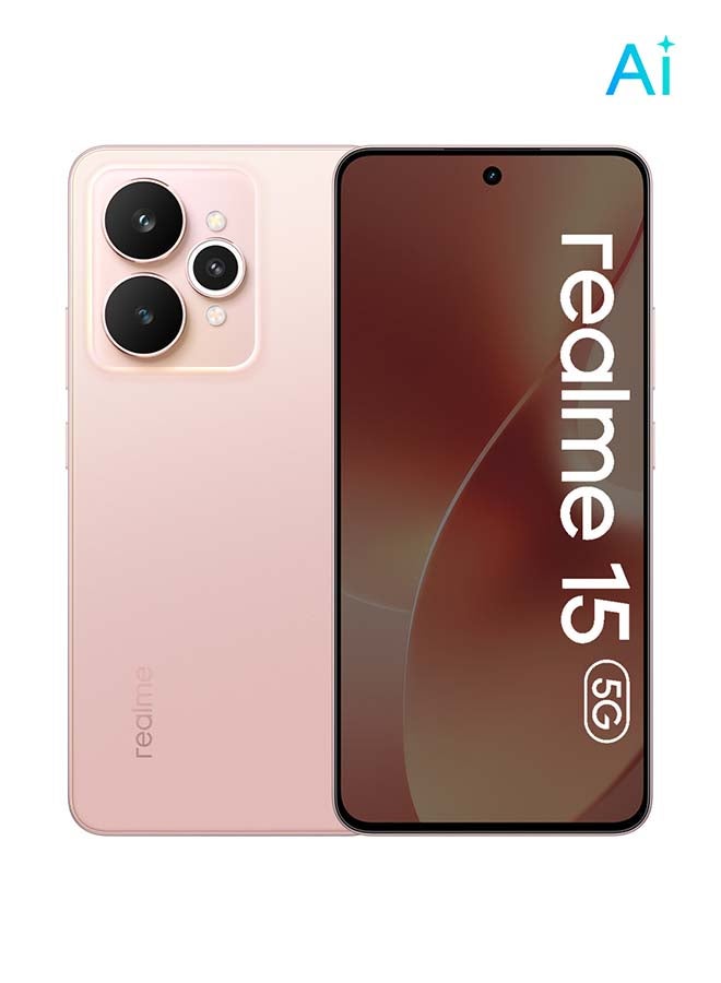 15 5G AI Dual SIM Silk Pink 12GB RAM…