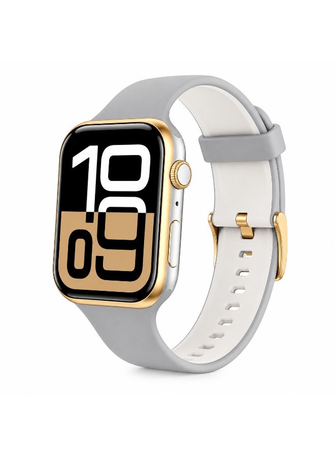 KEQIWEAR KW25 Max Smart Watch 5-Piece Combo Set…