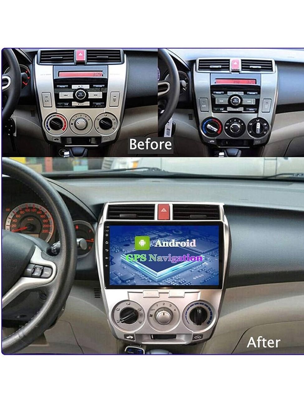 Android Screen for Honda City 2008-2014 Octa Core…