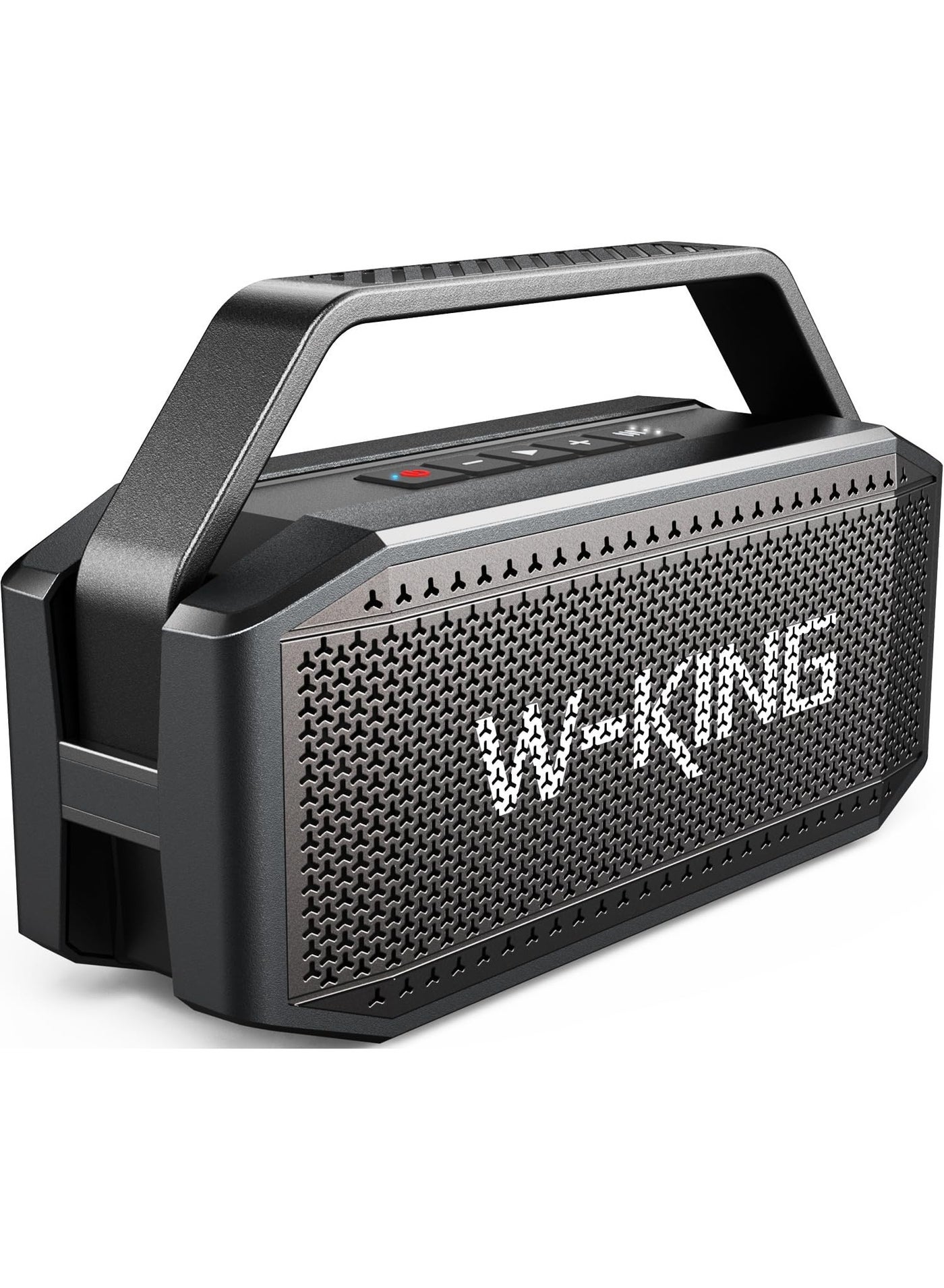 Compare WKING Portable Bluetooth Speaker 60W, Deep Bass, IPX6 Waterproof, 30H Playtime, Power Bank, TWS Stereo, NFC, TF Card, AUX, for Beach, Pool & Camping at KSA Price