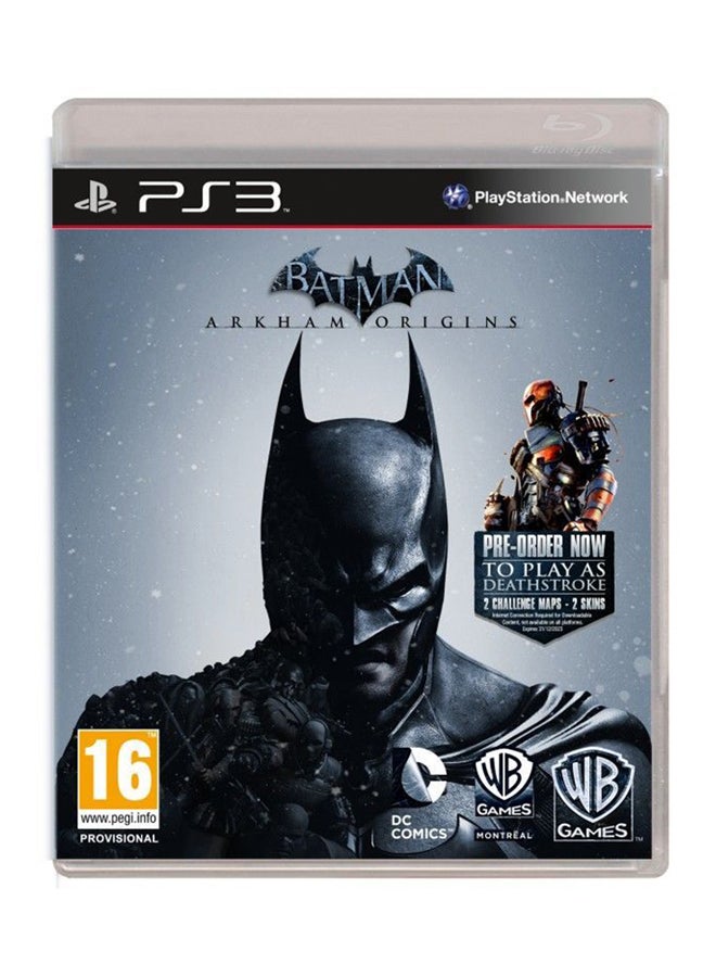 Compare Batman : Arkham Origins Intl Version  Role Playing  playstation_3_ps3 at KSA Price