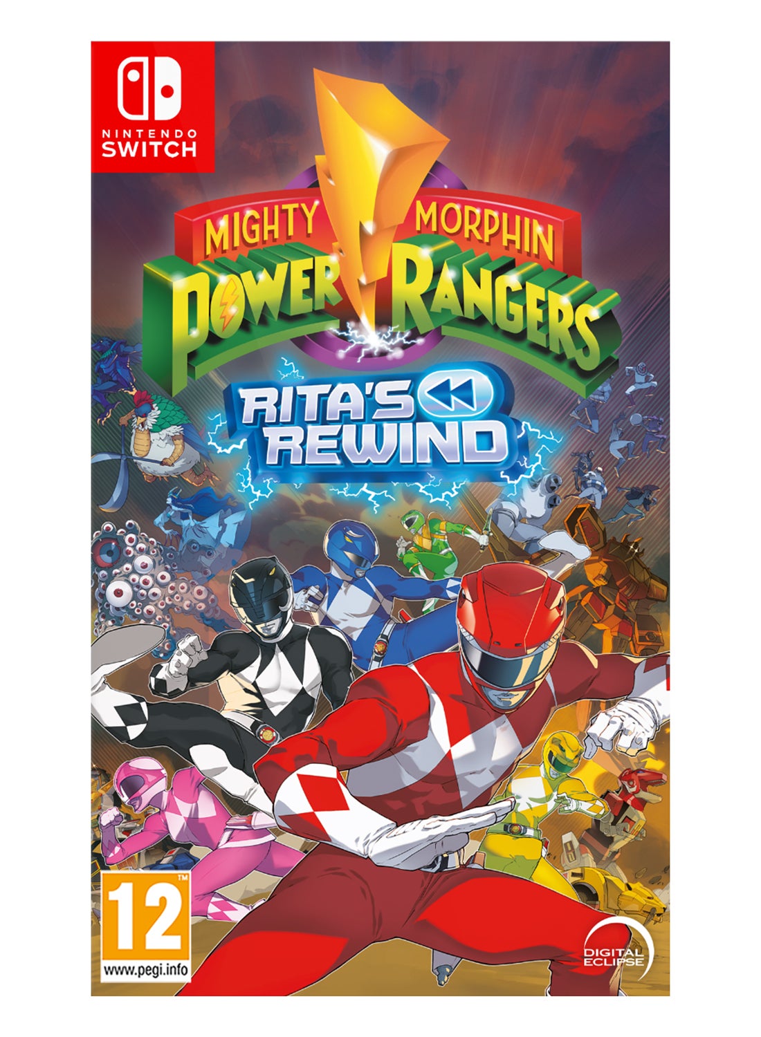 Compare Mighty Morphin Power Rangers: Ritas Rewind Switch  Nintendo Switch at KSA Price