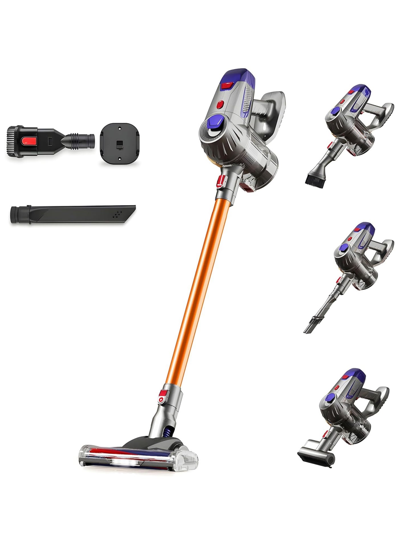Cordless Vacuum Cleaner 4 in 1, Vacuum Cleaner…