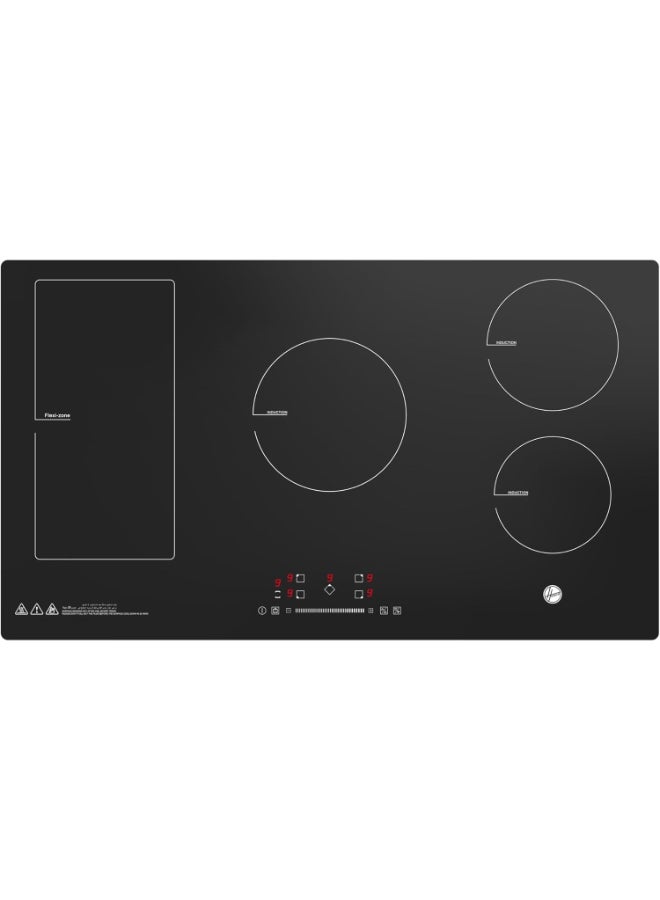 Compare 90CM BuiltIn Induction Hob, 5 Booster Zones, Touch Control, Child Lock & Timer  HICW95EGBI Black at KSA Price