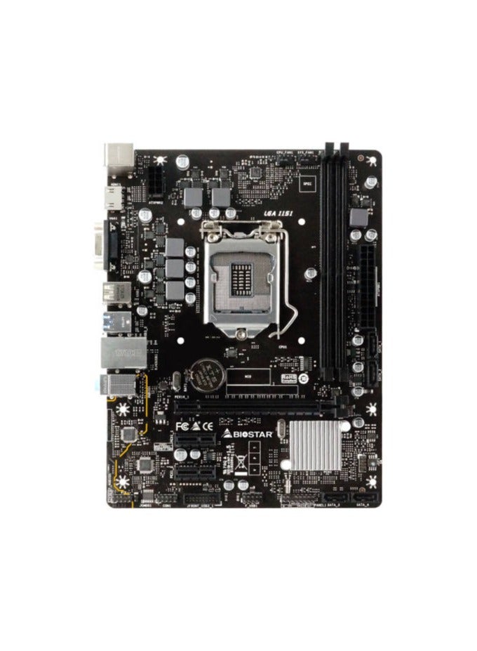 Compare Biostar H310MHP 3.0 Ver. 7.0 Micro ATX Intel Motherboard, Socket 1151, Intel H310 Chipset, Supports GbE LAN, Supports Dual Channel DDR4 32GB, 2 x PCIe 2.0 Slot, HDMI, USB3.2 at KSA Price