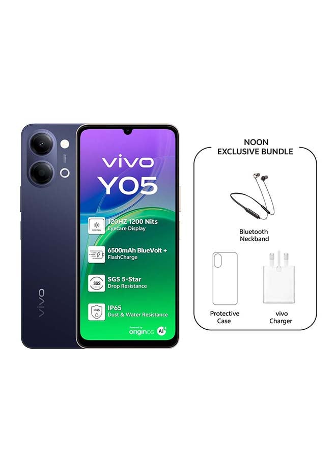 Compare Y05 5G AI Dual SIM Black 4GB RAM 64GB With Exclusive TWS Charger and Case Inside Phone Box  Middle East Version at KSA Price