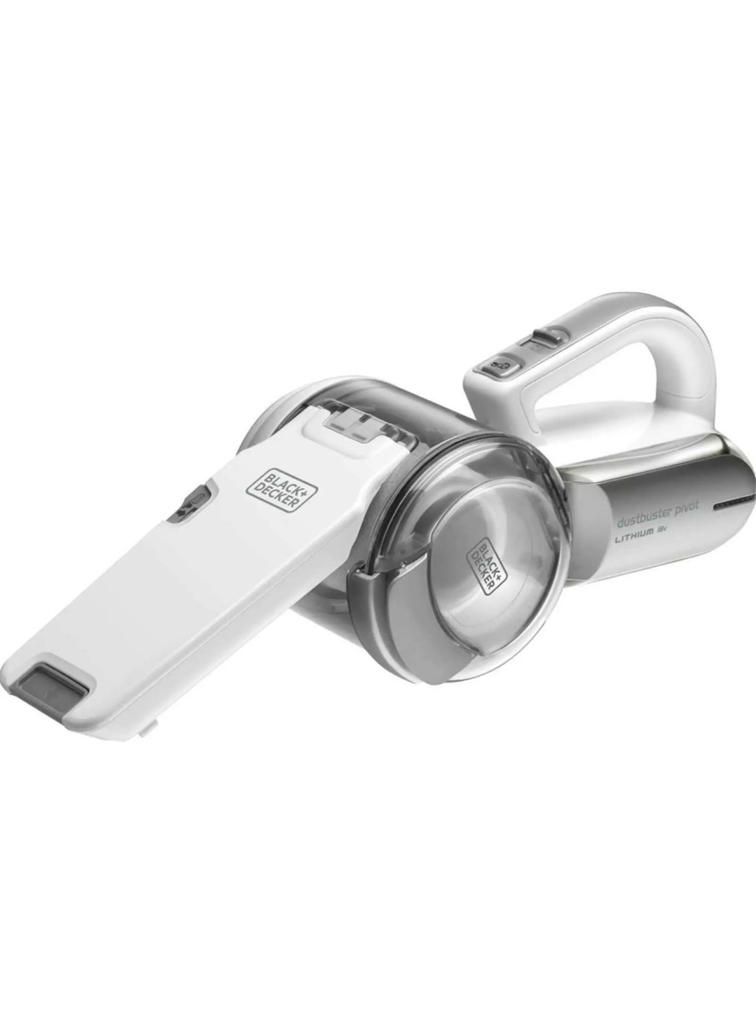 Compare Cordless Dustbuster Pivot Hand Vacuum 18V 440 ml 35 W PV1820LGB White Grey at KSA Price