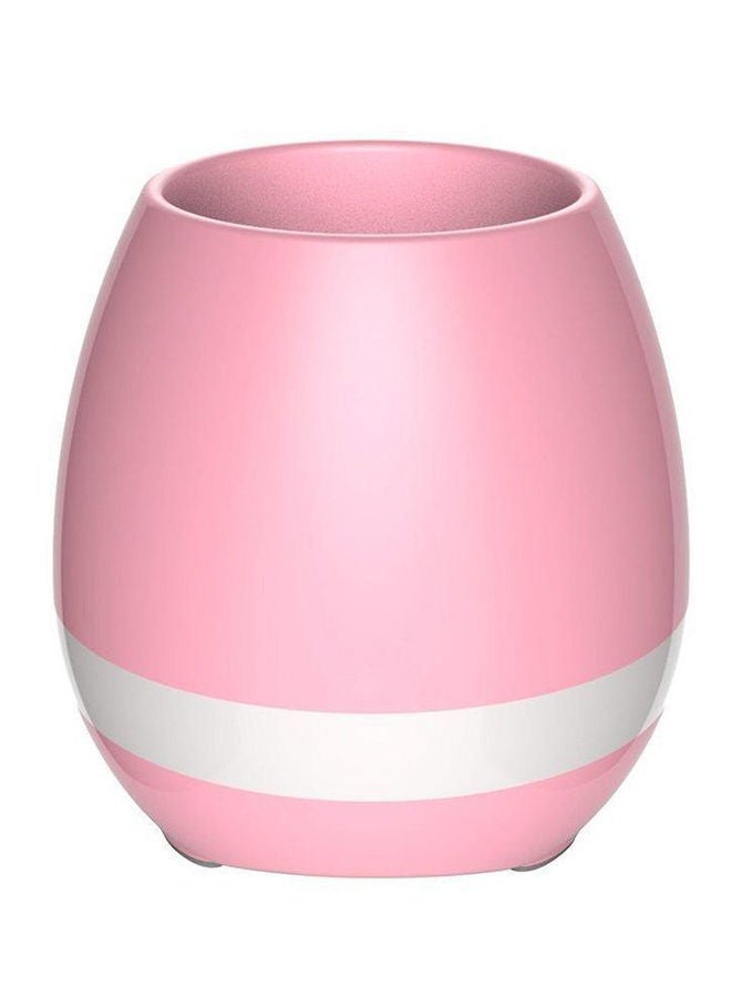 Compare Music Flower Pot Wireless Bluetooth Speaker Pink at KSA Price
