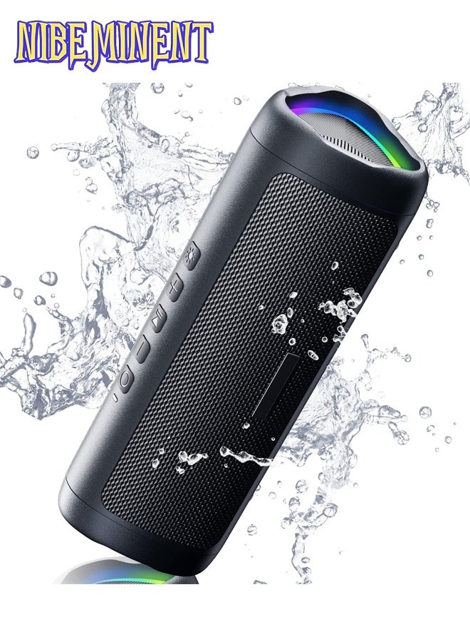 Bluetooth Speaker with HD Sound, Portable Wireless,…