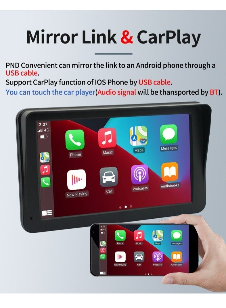 Wireless Apple Carplay Portable Car GPS Navigator…