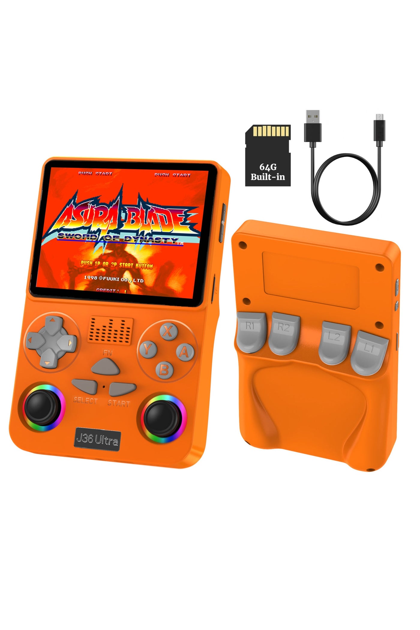 J36 Ultra Game Console 3.5 Inch Portable Retro…