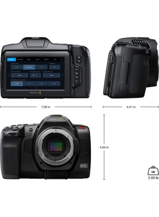 Compare Blackmagic  Pocket CinemaCamera 6K G2 at KSA Price