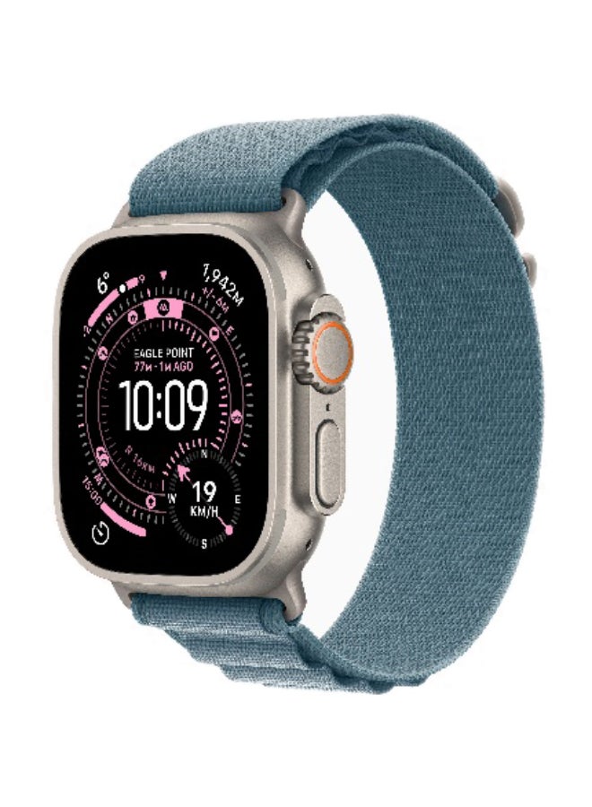 Compare Watch Ultra 3 GPS + Cellular 49mm International Version Natural Titanium Case With Light Blue Alpine Loop  Small at KSA Price