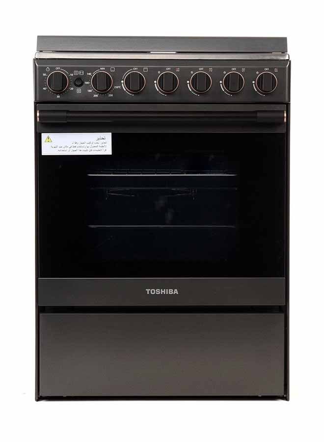Compare 60x60 Cm, 4 Burner Gas Cooking Range Stainless Steel Top And Front TBA24BMG4G089KSSA BlackGray at KSA Price