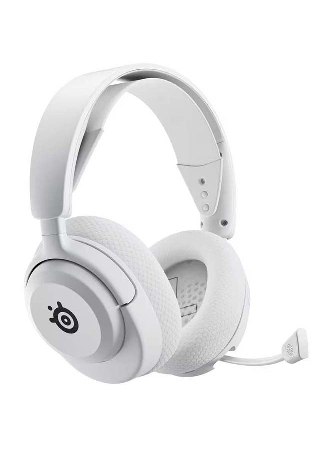 Compare SteelSeries Arctis Nova 5P Wireless Headphones, 40mm Neodymium Drivers, ClearCast Gen 2.x, Retractable Boom, 360° Spatial Audio, QuickSwitch Wireless for PC, PS5, White | 61674 at KSA Price