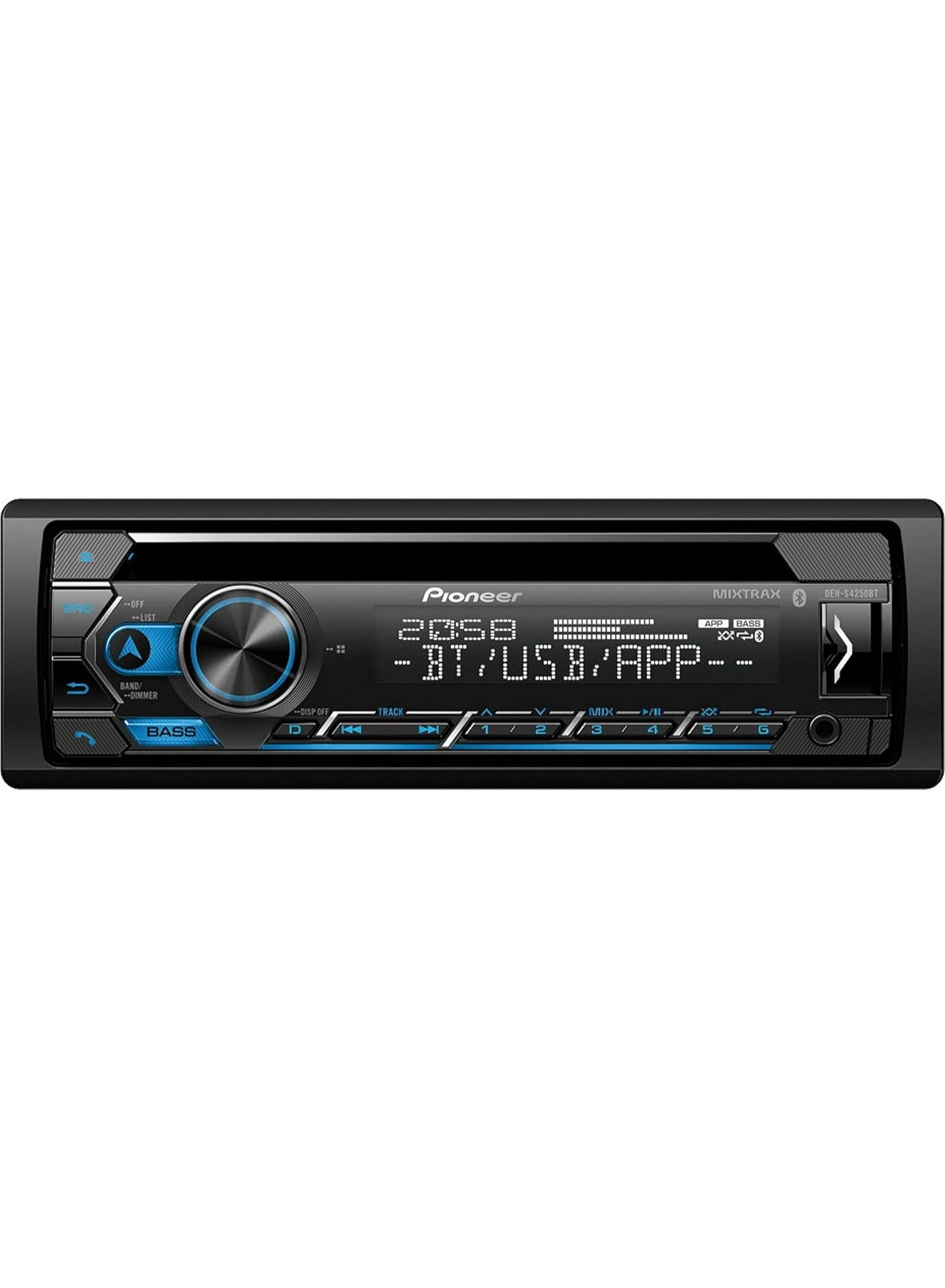 Pioneer DEH-S4250BT CD and Digital Media Receiver…