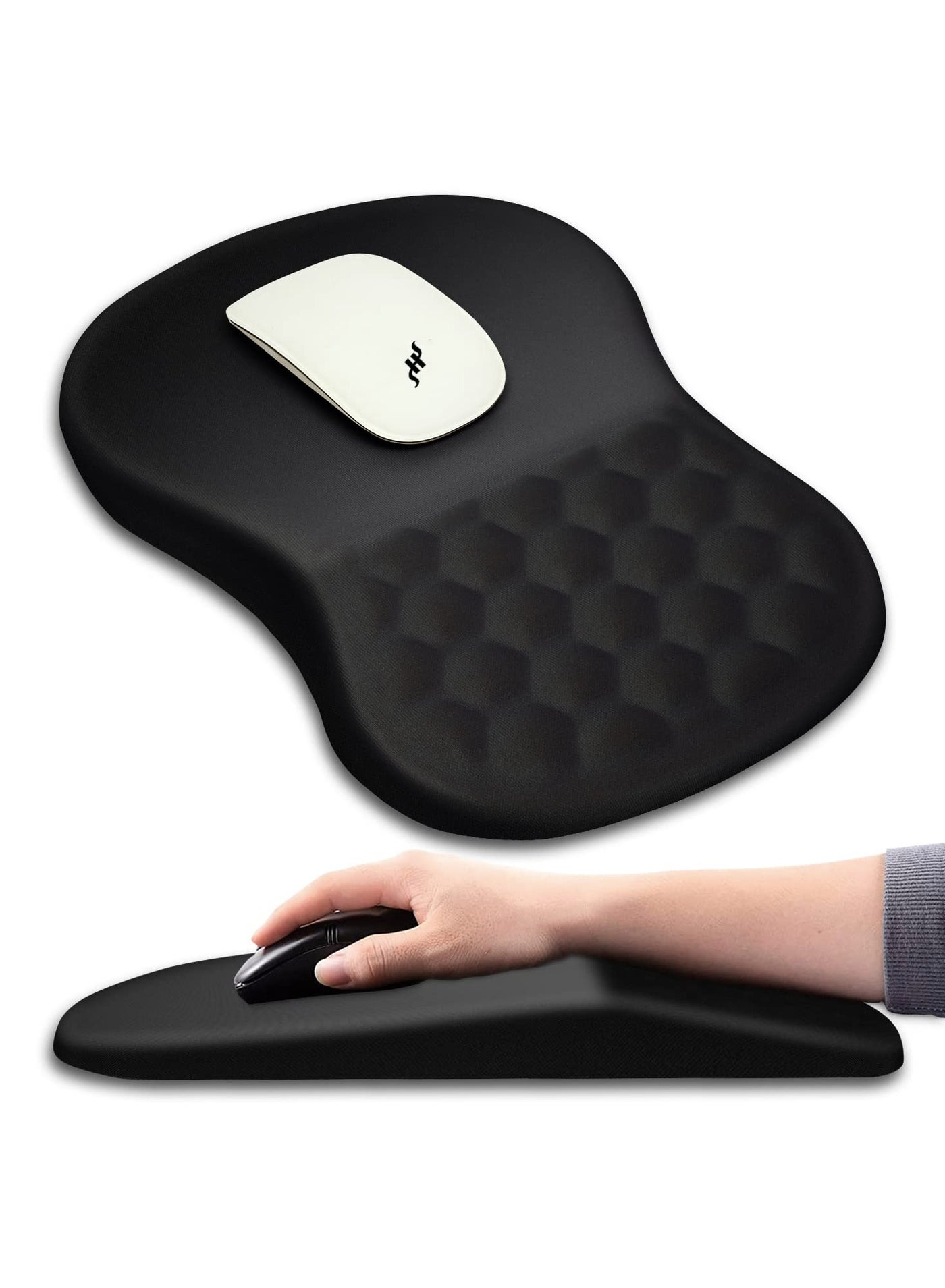 Ergonomic Mouse Pad Wrist Support with Massage…