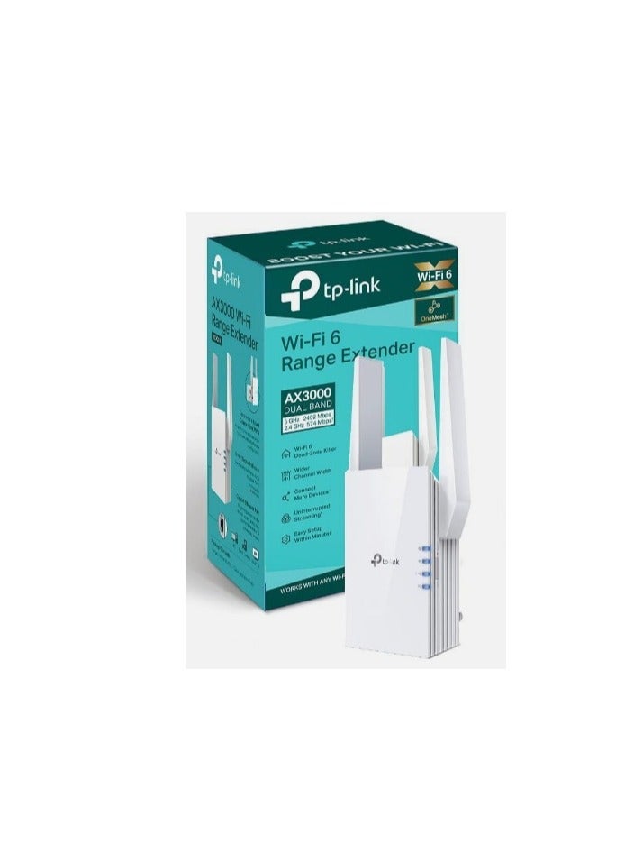 Compare Wireless Range Extender AX3000 RE705x White at KSA Price