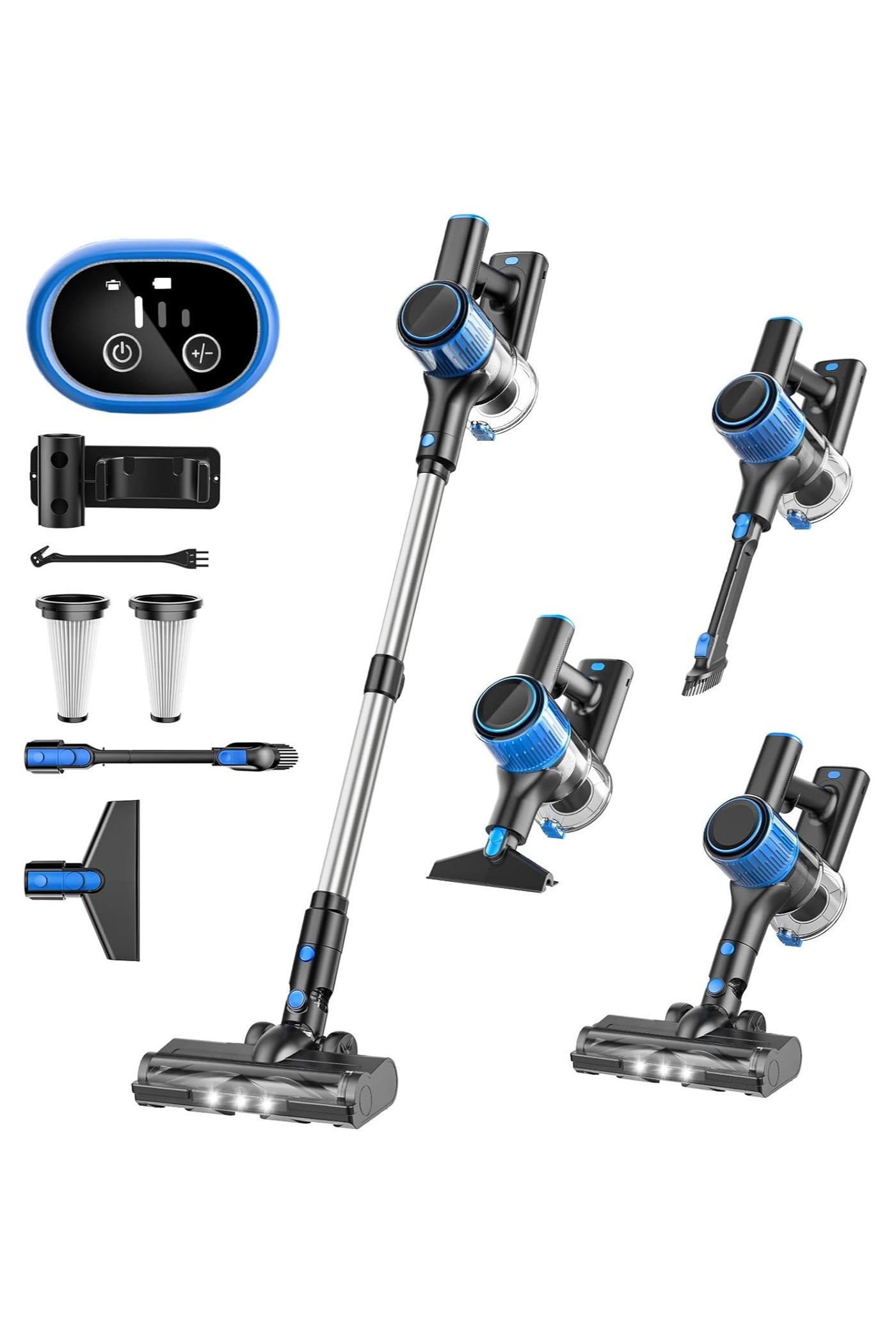 A27B Cordless Vacuum Cleaner, 28Kpa Powerful Suction…